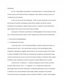 Plan détaillé Du Commentaire De L'incipit De La Condition Humaine D'André Malraux (1933)
