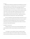 Corrigé D'un Sujet De Français (bacs généraux): Dissertation Sur Le Roman Et Ses Personnages