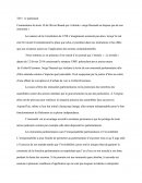 Droit Constitutionnel: Le Parlement: Commentaire du texte 10 de Olivier Beaud qui s’intitule « serge Dassault ne dispose pas de son immunité »