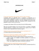 Étude de cas Nike
