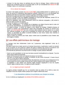 Effets Extrapatrimoniaux Du Mariage Dissertation