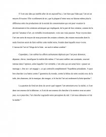 Introduction De Dissertation L Art Nous Detourne T Il De La Realite Dissertation Kelll