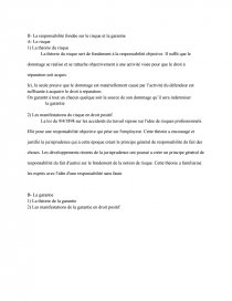 Dissertation faute responsabilit fait personnel xxi