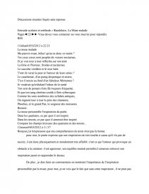 Etude Du Poeme La Muse Malade De Baudelaire Cours Dissertation