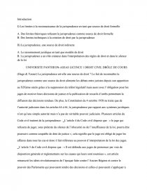 dissertation juridique les sources du droit