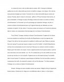 Dissertation Sur Le roman de La terre de Zola