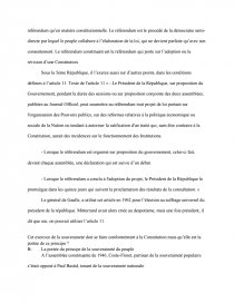 La Souverainete Nationale Appartient Au Peuple Qui L Exerce Par Ses Representants Et Par La Voie Du Referendum Compte Rendu Amande