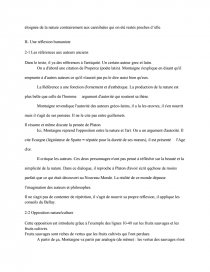 Dissertation Sur L Essai Des Cannibales De Montaigne Recherche De Documents Dissertation