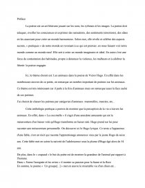 Animaux Dans La Poesie De Victor Hugo Analyse Sectorielle Anna0666