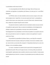 La Jurisprudence Source De Droit Dissertation Sophie Cavene