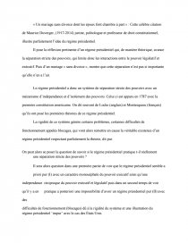 Regime Presidentiel Dissertation Alexpsp12