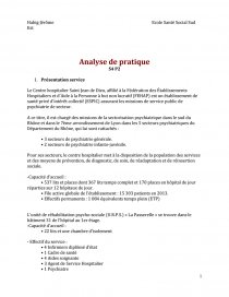 Exemple Analyse De Situation Ifsi Ehpad