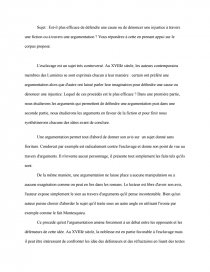 dissertation defendre une cause ou denoncer une injustice