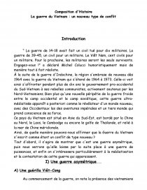 la guerre froide dissertation plan