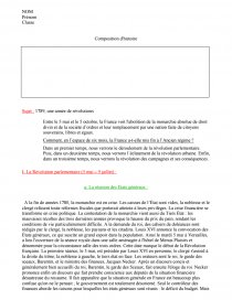 comment faire une dissertation en histoire 2nde