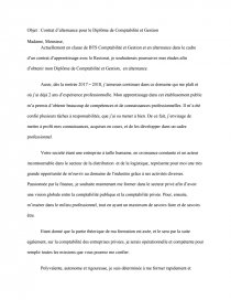 Lettre De Motivation Stage Comptabilité Dcg  Thomas Rivera Ejemplo de