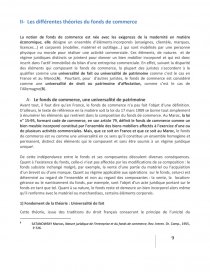 dissertation juridique fond de commerce