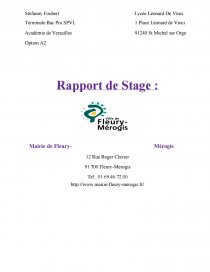 43+ Exemple Introduction Rapport De Stage Bac Pro Assp