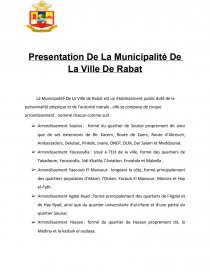 Rapport De Stage A La Municipalite De La Ville De Rabat Rapport De Stage Screamcore