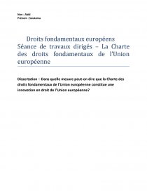 dissertation droit fondamentaux