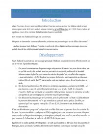 Lecture Analytique De L Incipit Du Grand Meaulnes D Alain Fournier Commentaire De Texte Ocelfvr