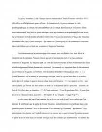 Le Grand Meaulnes Alain Fournier Dissertation Valencia08