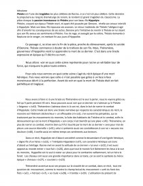 Phedre Acte 5 Scene 6 Commentaire Commentaire De Texte Etre Fictif