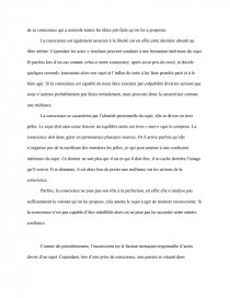 Faut Il Se Mefier De Sa Conscience Dissertation Emme2907