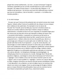 introduction dissertation voltaire candide