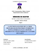 La fictionnalisation de la crise militaro-socio-politique Ivoirienne dans le rebelle et le camarade président et l'Etat z'héros ou la guerre des Gaous
