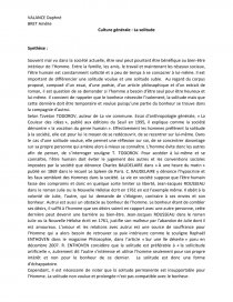 Exemple De Sujets Corriges De Dissertation De Culture Generale Pdf