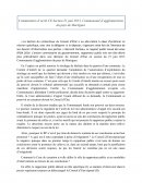 Commentaire d’arrêt CE Section 21 juin 2013, Communauté d’agglomération du pays de Martigues