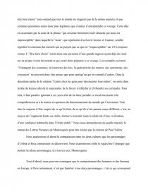 Les Lettres Persanes Montesquieu Dissertation Amilaril