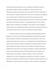 Les Lettres Persanes Montesquieu Dissertation Amilaril