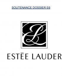 Rapport Stage Groupe Estee Lauder Companies Td Rosemary Favier