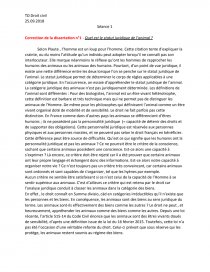 Dissertation Quel Est Le Statut Juridique De L Animal Dissertation Francescamedori