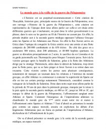 Le Monde Grec A La Veille De La Guerre Du Peloponnese Dissertation Fbx