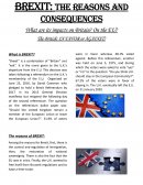 BREXIT: The reasons and consequences