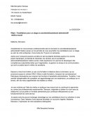 Candidature pour un stage en secrétariat/assistanat administratif médico-social