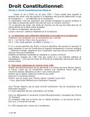 Droit constitutionnel S1