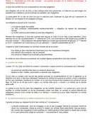 Introduction au droit des contrats - Les grands principes de la matière contractuelle, la classification des contrats