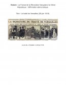 La France de la Révolution française à la Vème République : l'affirmation démocratique.