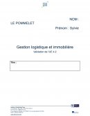 Gestion logistique et immobilière