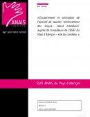 Note d'analyse, BTS ESF