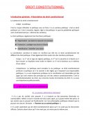 Présentation du droit constitutionnel