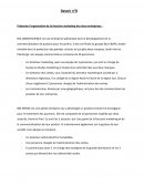 Présenter l’organisation de la fonction marketing d'entreprises Présenter l’organisation de la fonction marketing d'entreprises