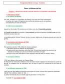 Recherche de la paix, sécurité collective, et coopération internationale Recherche de la paix, sécurité collective, et coopération internationale