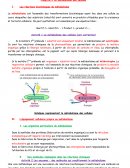 La Terre, la vie et l’organisation du vivant : le métabolisme des cellules La Terre, la vie et l’organisation du vivant : le métabolisme des cellules