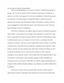 Qu’est-ce que les Lumières, Emmanuel Kant Qu’est-ce que les Lumières, Emmanuel Kant