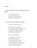 Audit de consolidation Audit de consolidation